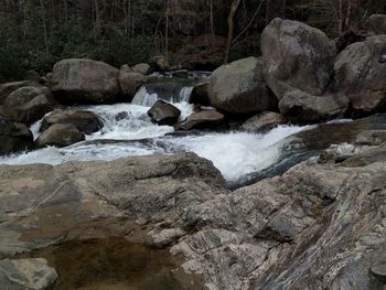 Rocks on rock formation