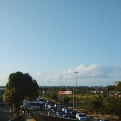 Traffic on road