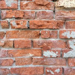 Full frame shot of brick wall