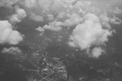 View of cloudy sky