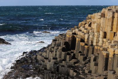 Panoramic view of sea against sky