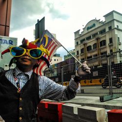 Low angle view of building against sky