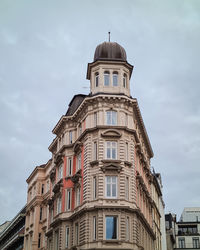 Low angle view of building against sky