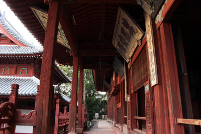 Corridor of building