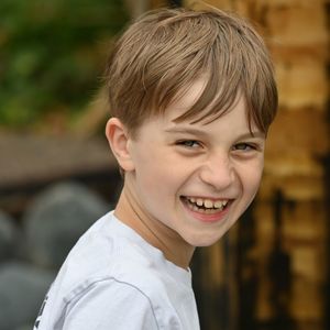 Portrait of smiling boy