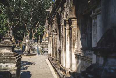 View of a temple