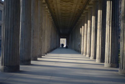 Corridor of building