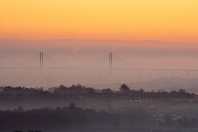 Misty Sunset