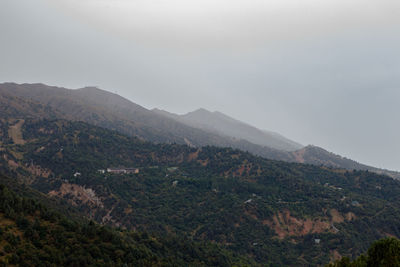 Chimgan mountains, clouds