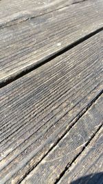 Close-up of wooden plank