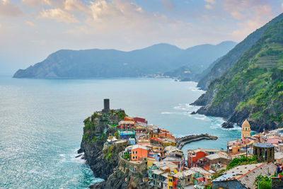 Vernazza village, cinque terre, liguria, italy