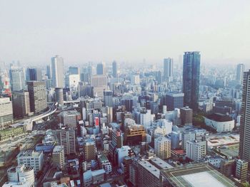 Skyscrapers in city