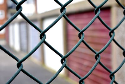 Full frame shot of chainlink fence