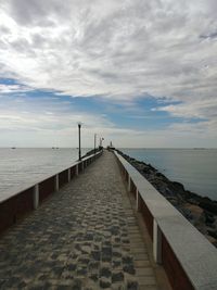 Malpe sea walkway point