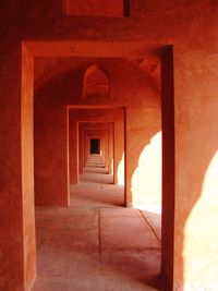 Archway in corridor