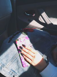 Cropped image of train