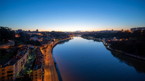 View from arabida bridge porto