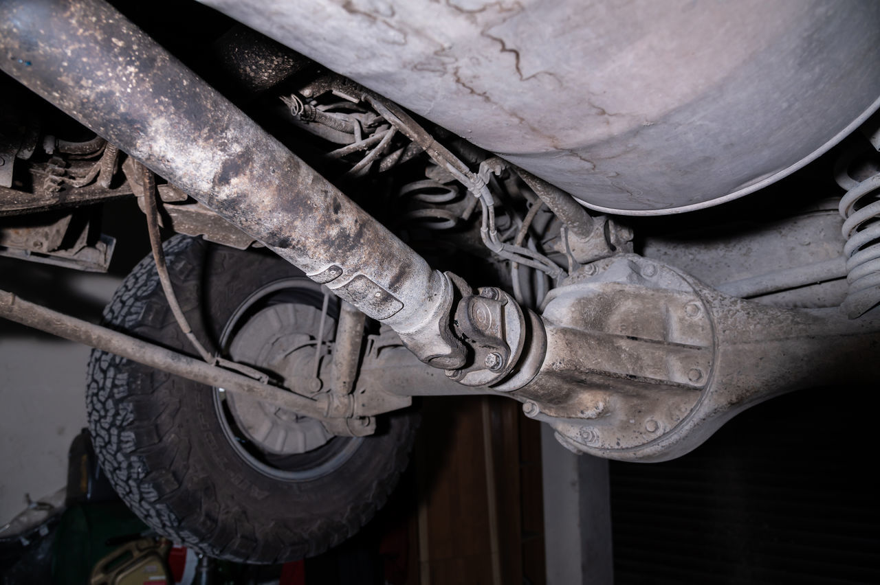 iron, black, tire, metal, close-up, no people, architecture, shoe, indoors, footwear