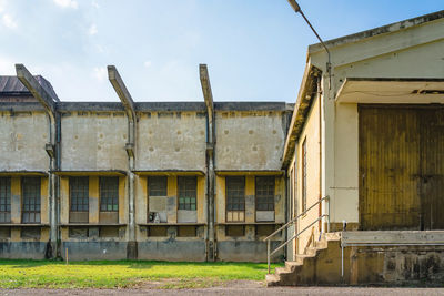 The old paper mill used to produce paper and banknotes during world war ii,