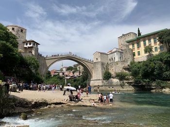 Bridge in mostar, bosnia