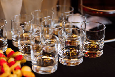 Close-up of drink on table