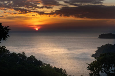 Sunset in koh chang 