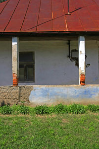 Built structure on roof