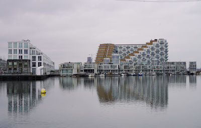 Boats in harbor