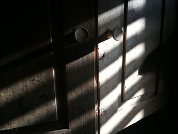 Full frame shot of wooden door