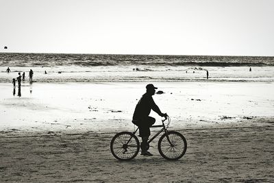 Scenic view of beach