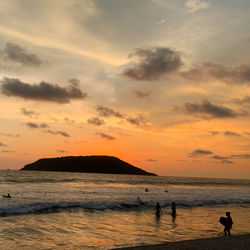 Last summer at the beach in mazatlán. the weather was nice and the sunsets were always beautiful. 