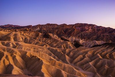 Scenic view of dramatic landscape against sky