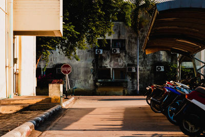 Street amidst buildings in city