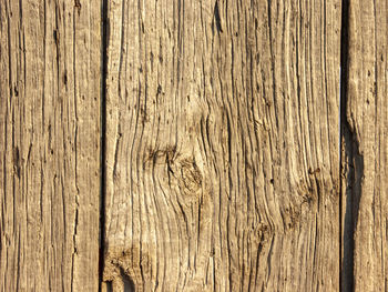 Full frame shot of wooden plank