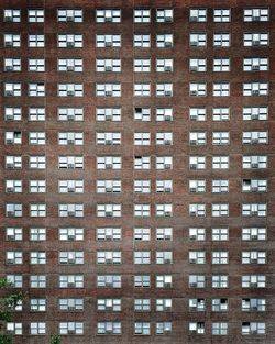 Low angle view of modern building