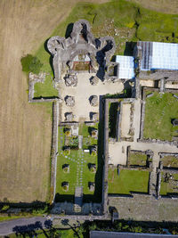 View of old cemetery