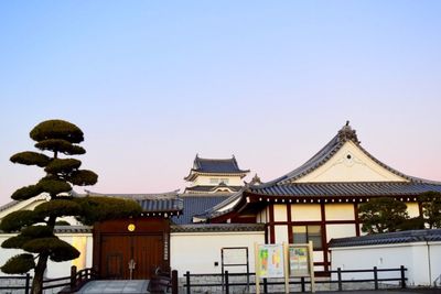 Built structure against clear sky