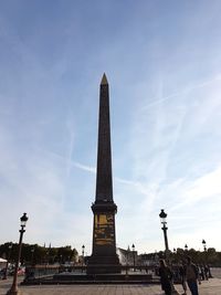 Low angle view of monument