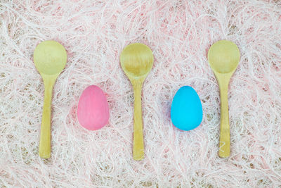 Close-up of multi colored pattern on wall