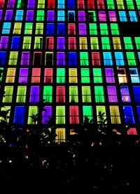 Low angle view of modern building