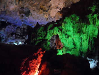 Rocks in cave