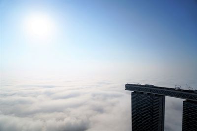 Low angle view of building against sky