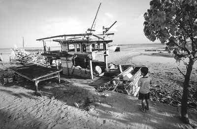 View of built structures with waterfront