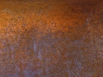 Full frame shot of rusty metal wall