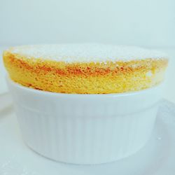 Close-up of cake on table