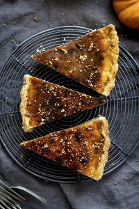 Close-up of dessert in plate