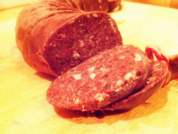 Close-up of food