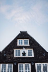 Low angle view of building against sky