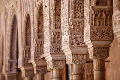 Close-up of historical building