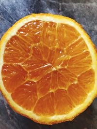 Close-up of orange slice